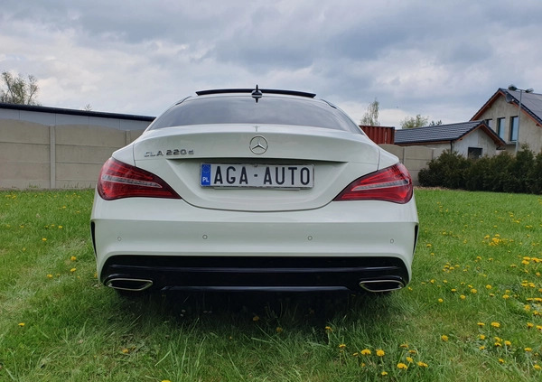 Mercedes-Benz CLA cena 99900 przebieg: 220000, rok produkcji 2017 z Kościan małe 667